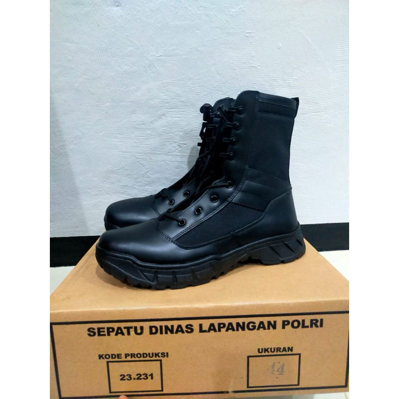 Sepatu PDL asli jatah pembagian Polri / Sepatu PDL