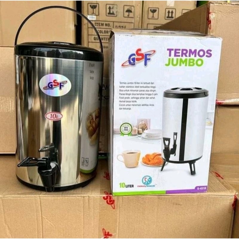 termos air panas dispenser air panas stainless 10 liter