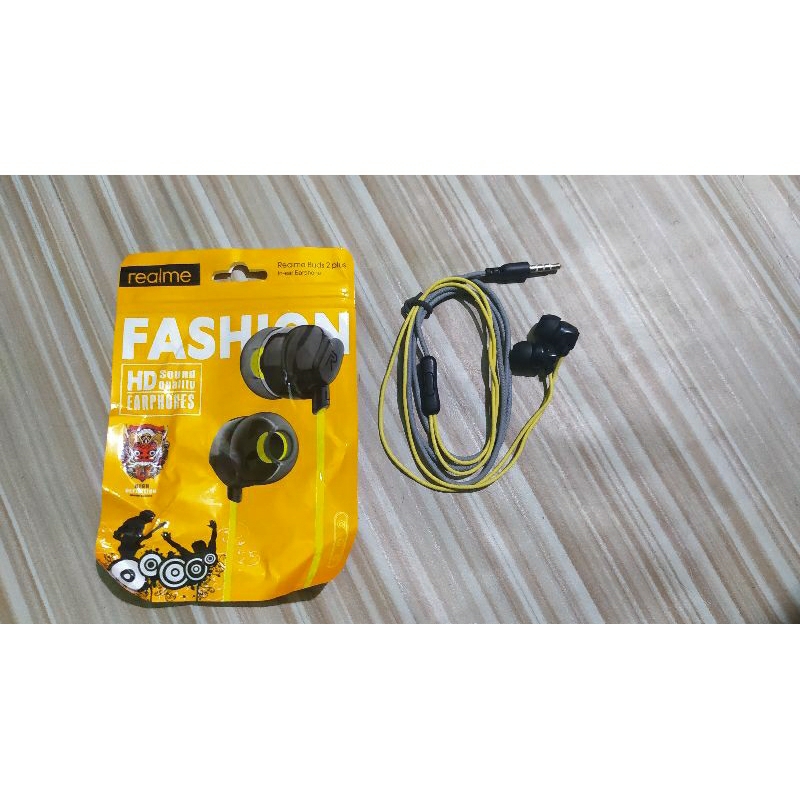 Handsfree / Headset / Earphone / Realme Buds 2 Packing Plastik Klip Premium