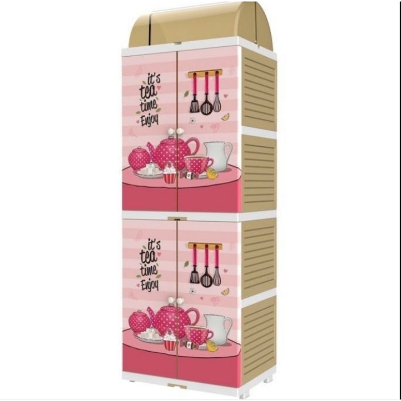 Rak piring plastik Naiba 4002