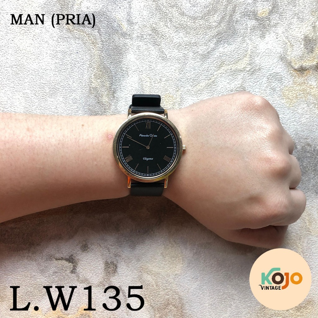 Jam Tangan Couple Pasangan Alexandre Christie Original (1 Set Jam Tangan: 1 Jam Tangan Pria & 1 Jam 