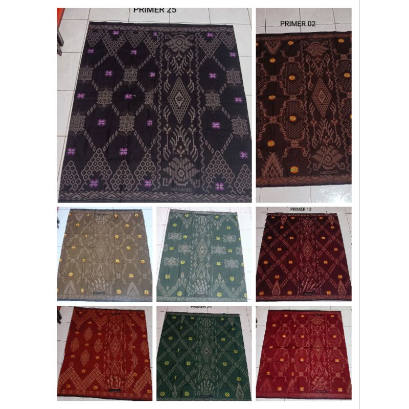 [100%] Sarung Wadimor Primer,Grandmaster Afkiran Motif Songket kembang
