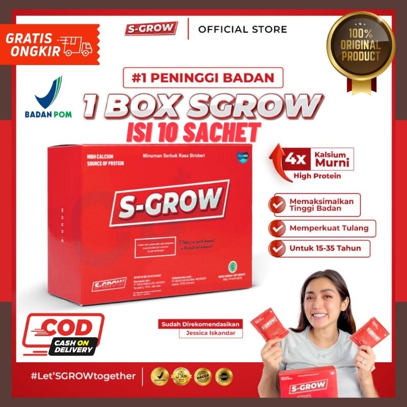 S-GROW SUSU PENINGGI BADAN - SUSU PENINGGI BADAN - PENINGGI BADAN - SUSU PENINGGI BADAN TERBAIK