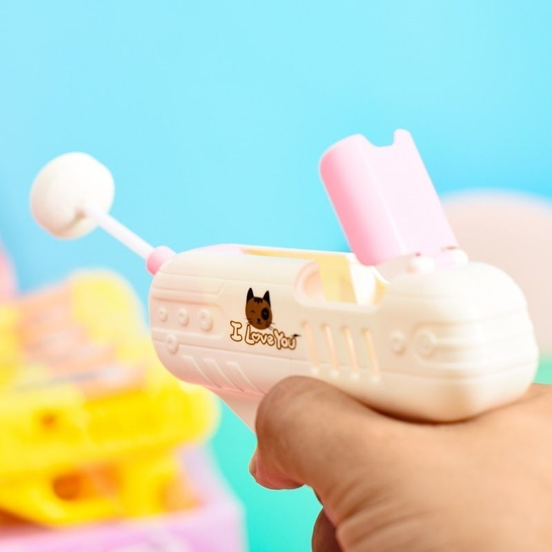 Viral Mainan Pistol Permen Lollipop Candy Gun Tembakan Lolipop Permen Lollipop Gun Mainan Anak Pisto