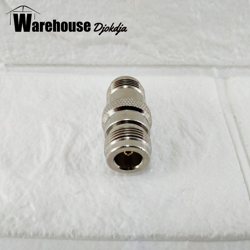 Konektor Sambungan Antena Handy Talkie / Rig. I N FEMALE to N FEMALE