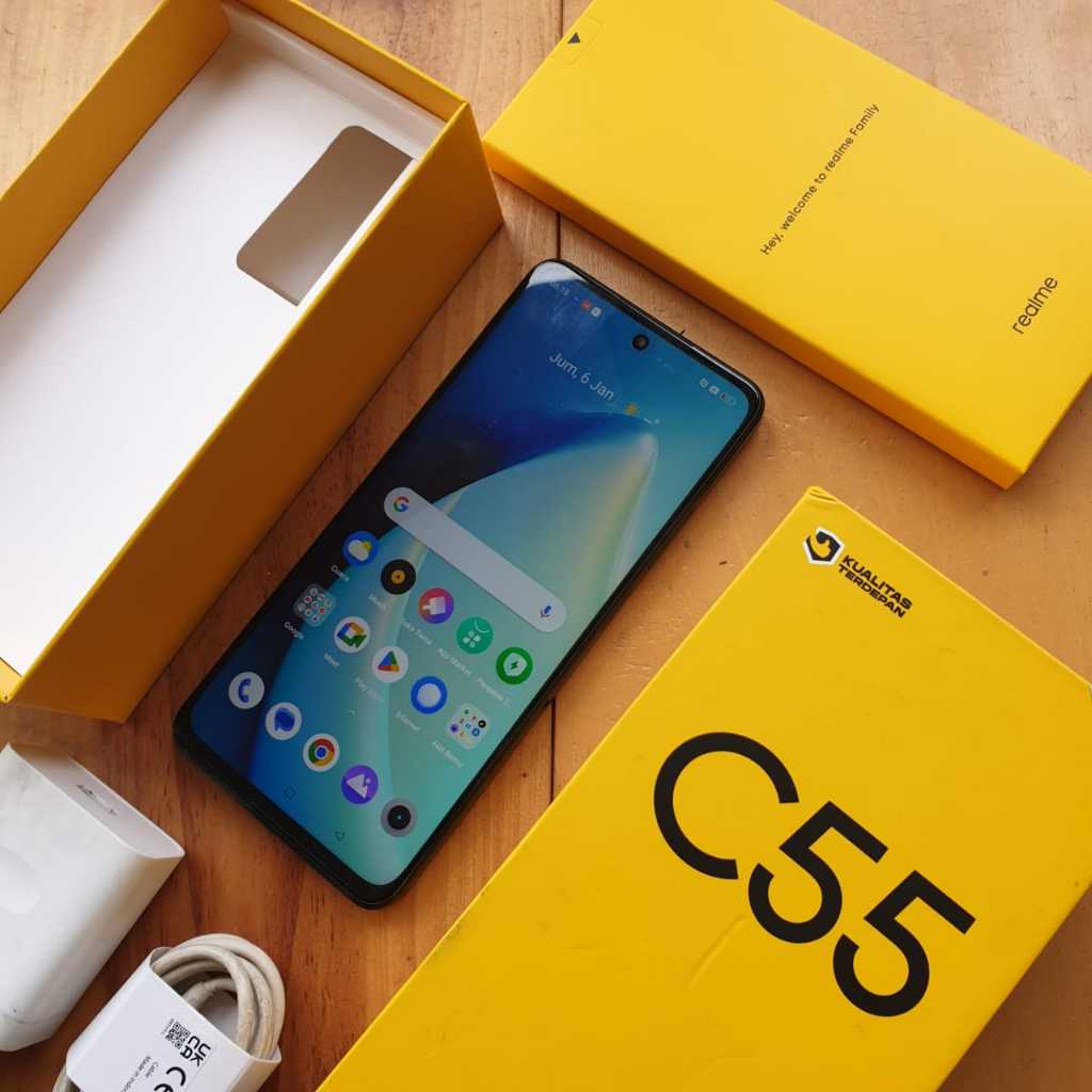REALME C55 SECOND 6/128GB 8/256GB HANDPHONE SECOND HP SEKEN HP BEKAS HP MURAH