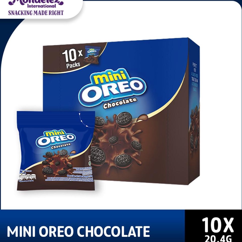 

Best Product Mini Oreo Biskuit Chocolate Pcs 24g Untuk Traveling X1 Y1
