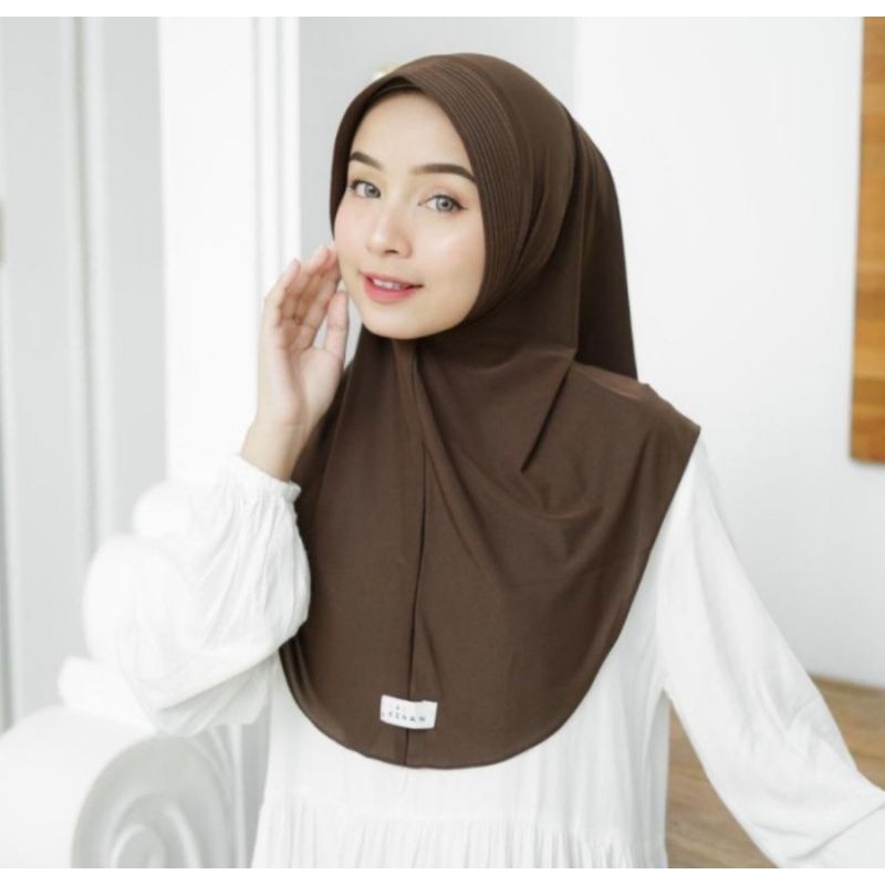 KENAN HIJAB - Bergo Daily DZEVADA Pad Viral/Daily Hamidah Ukuran M