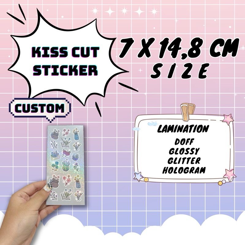 

Custom Print + Kiss Cut Sticker 7x14,8cm | Heymagira Stuff