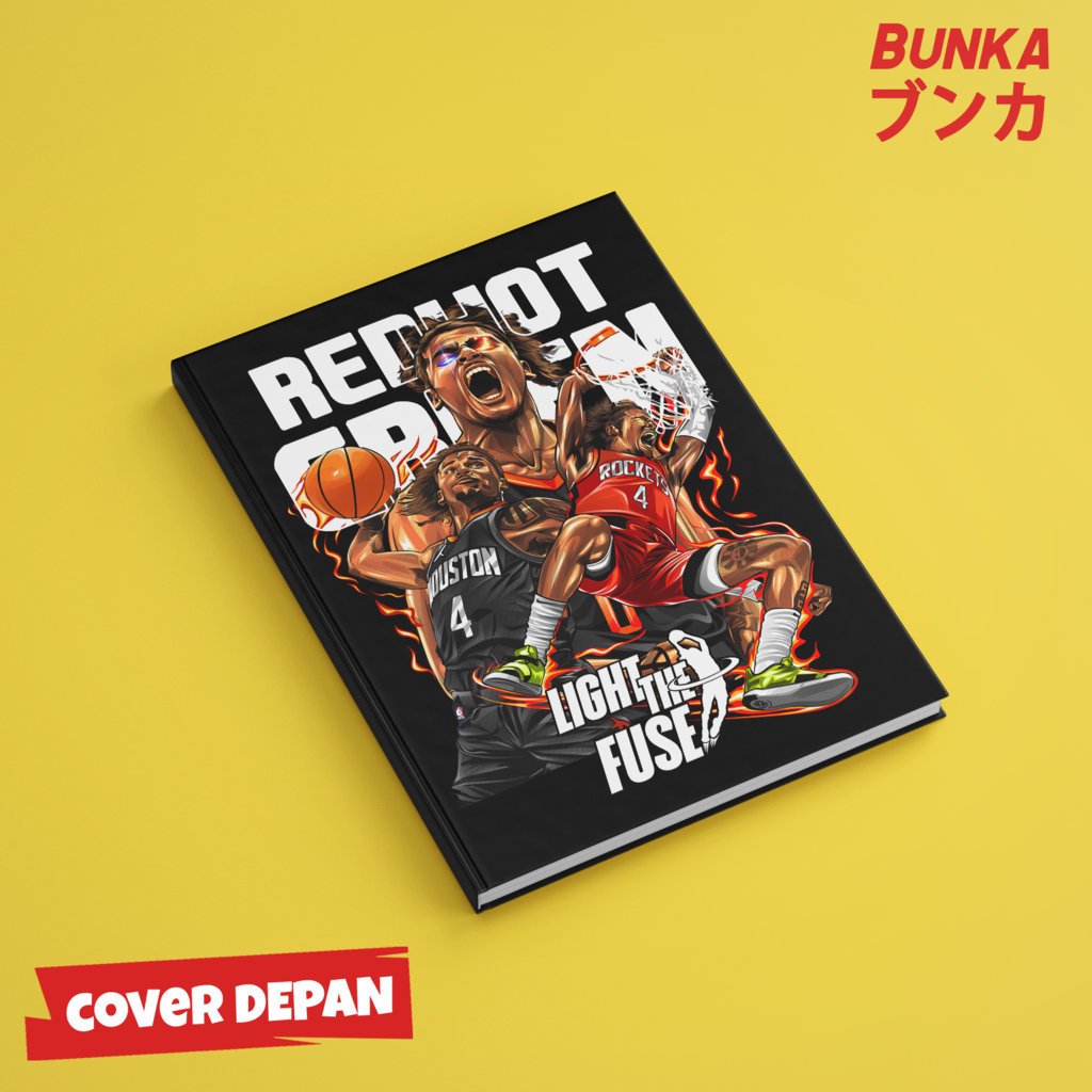 

Note Book Aesthetic Sport NBA Houston Rockets Hardcover A5 Buku Tulis Catatan Notes Agenda Planner Jurnal vintage buku catatan story book kado anniversary valentine cowok cewek murah