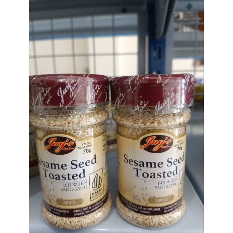 

Jays Sesame Seed 70gr biji wijen panggang