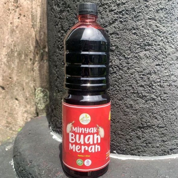 

Minyak Buah Merah Asli Papua 1 liter / Sari Buah Merah / Minyak Sari Buah Merah / Penambah Imunitas Tubuh
