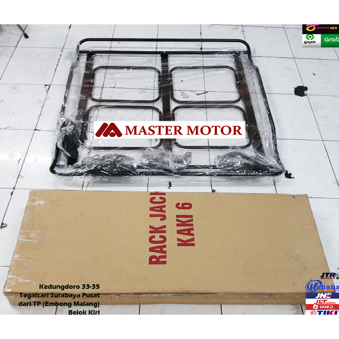 Rak Mobil RACK JACK KAKI 6 Panther Kijang Grand Touring Kuda Super Kotak Krista Sunrise ROOFRACK Hit