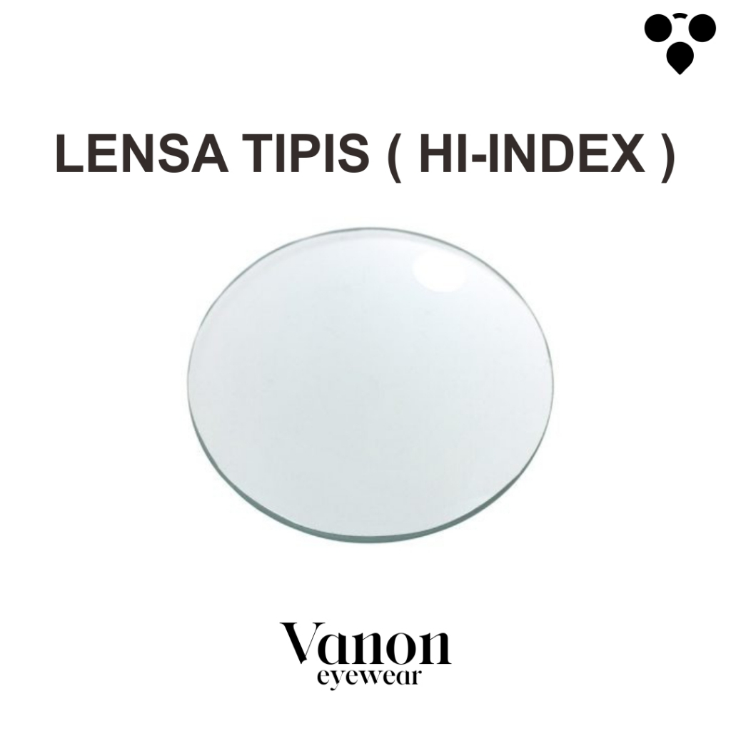 Lensa Hi-Index Minus / Cyl - Vanon Eyewear