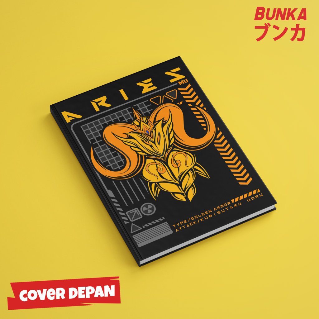 

Note Book Aesthetic Anime Saint Seiya Aries Hardcover A5 Buku Tulis Catatan Notes Agenda Planner Jurnal vintage buku catatan story book kado anniversary valentine cowok cewek murah