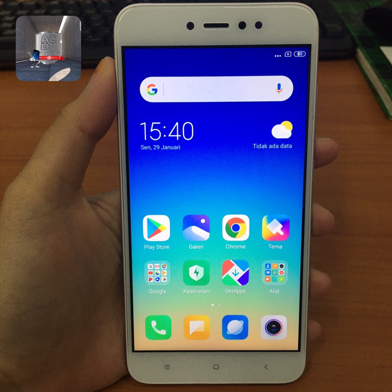 HP SECOND XIAOMI REDMI NOTE 5A PRIME FINGER 3/32GB