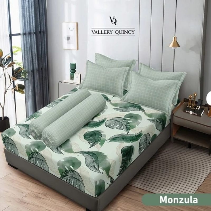 Valery Quincy - Sprei King 180 x 200 Tinggi 30