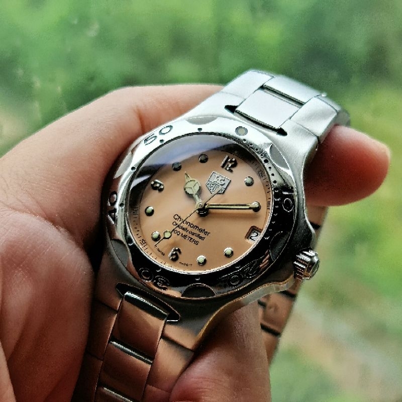 Tag Heuer Kirium automatic Chronometer COSC salmon copper dial Midsize