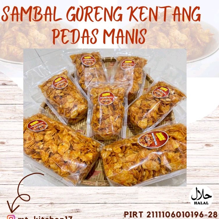 

//Halal//Sambal Goreng Kering Pedas Manis//