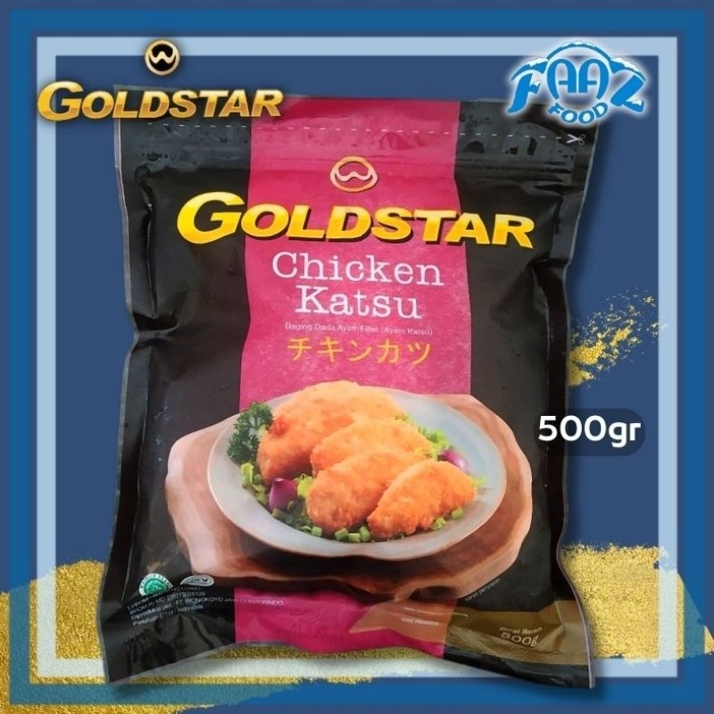

Chicken Katsu GoldStar 500gr (Ayam Fillet, Daging Ayam)