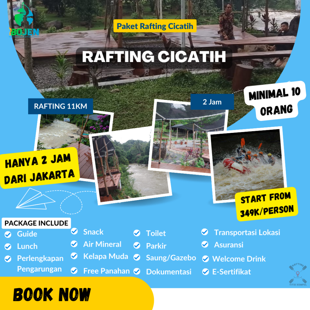 SALE  Rafting Cicatih Sukabumi