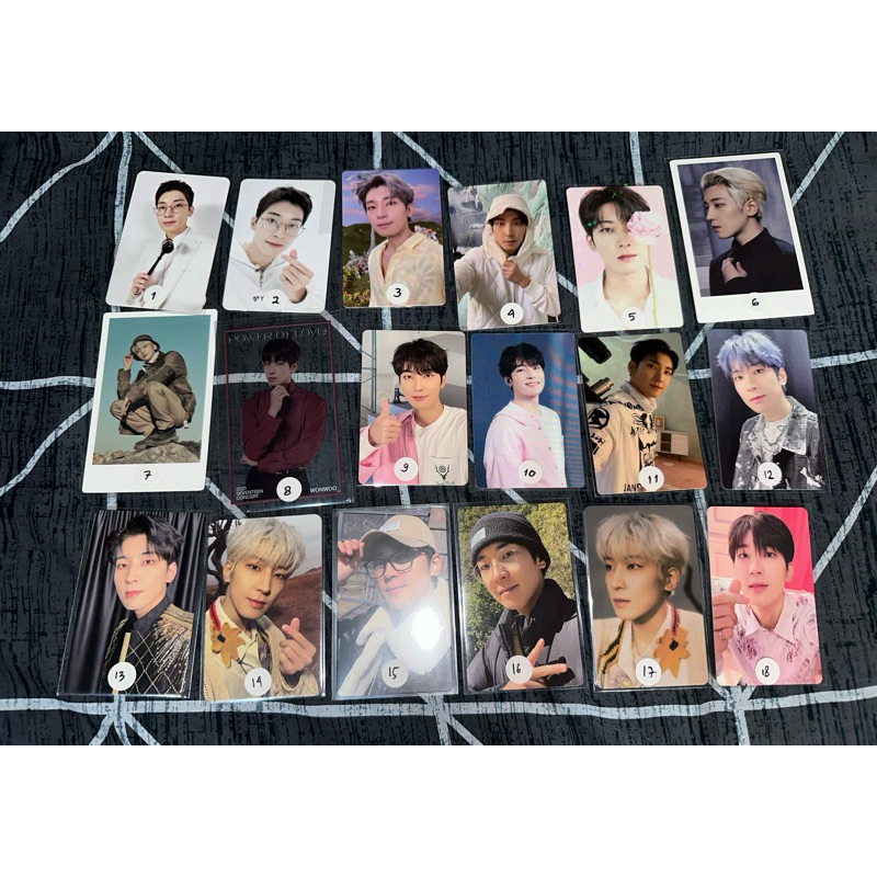 [Ubah ke JNT Setelah CO yaa❗️] {Ready Stock} Clearance Sale Official PC Wonwoo Seventeen SVT Going V