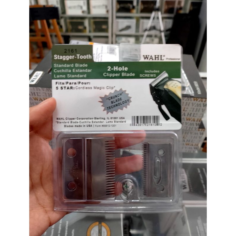 Pisau Clipper Cordless Hijau Wahl Original