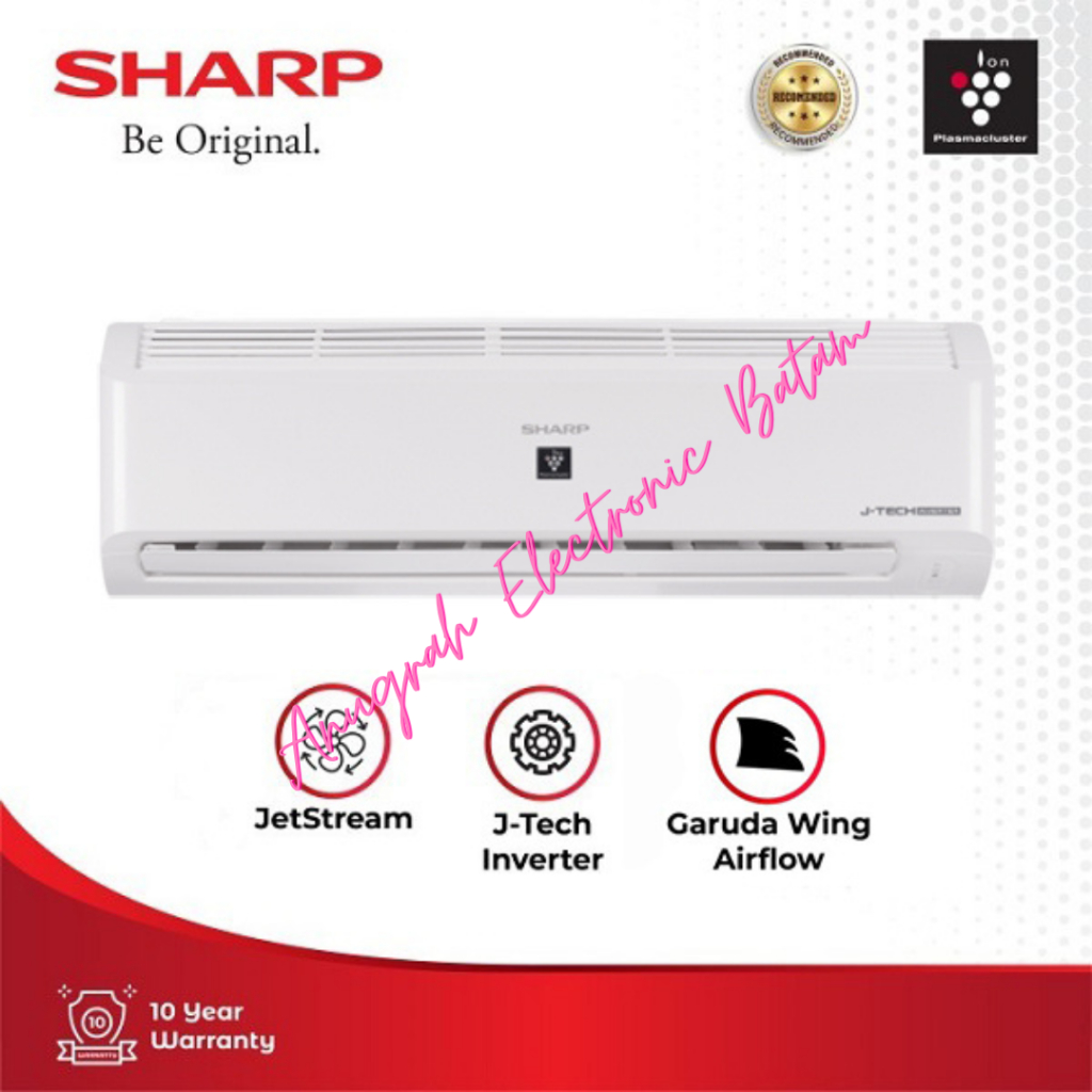 AC Sharp Inverter Plasmacluster 1 PK AH-XP10YHY / AHXP10YHY BATAM