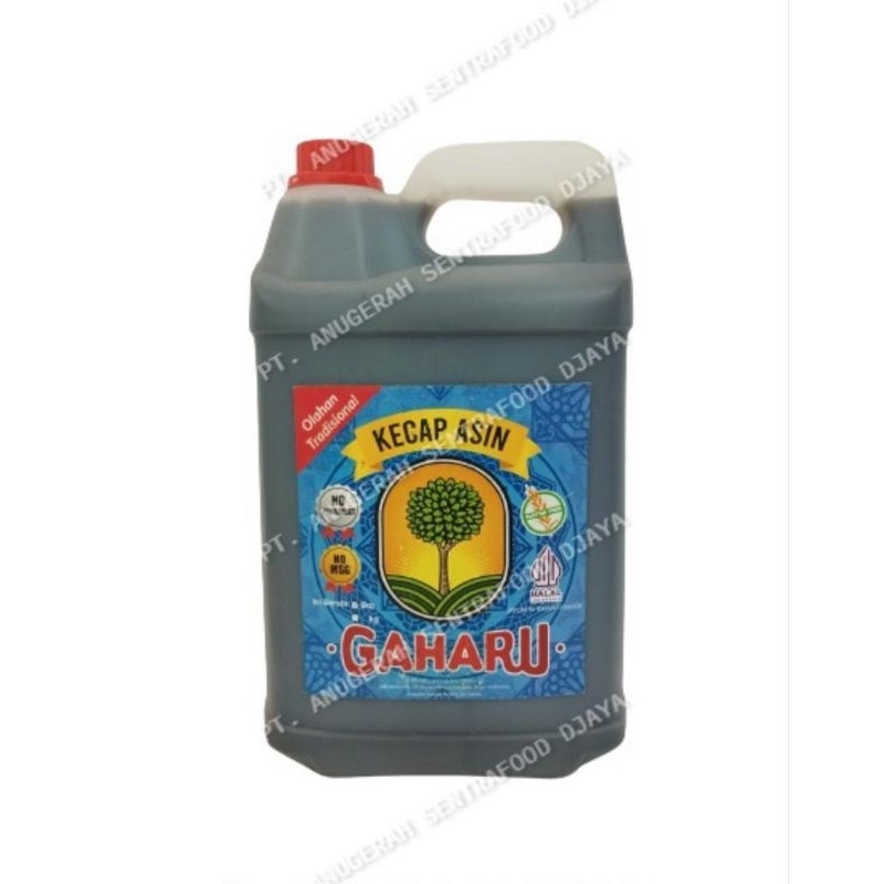 

Kecap Asin Gaharu Jerigen 6Kg - NON MSG - SEHAT - HALAL