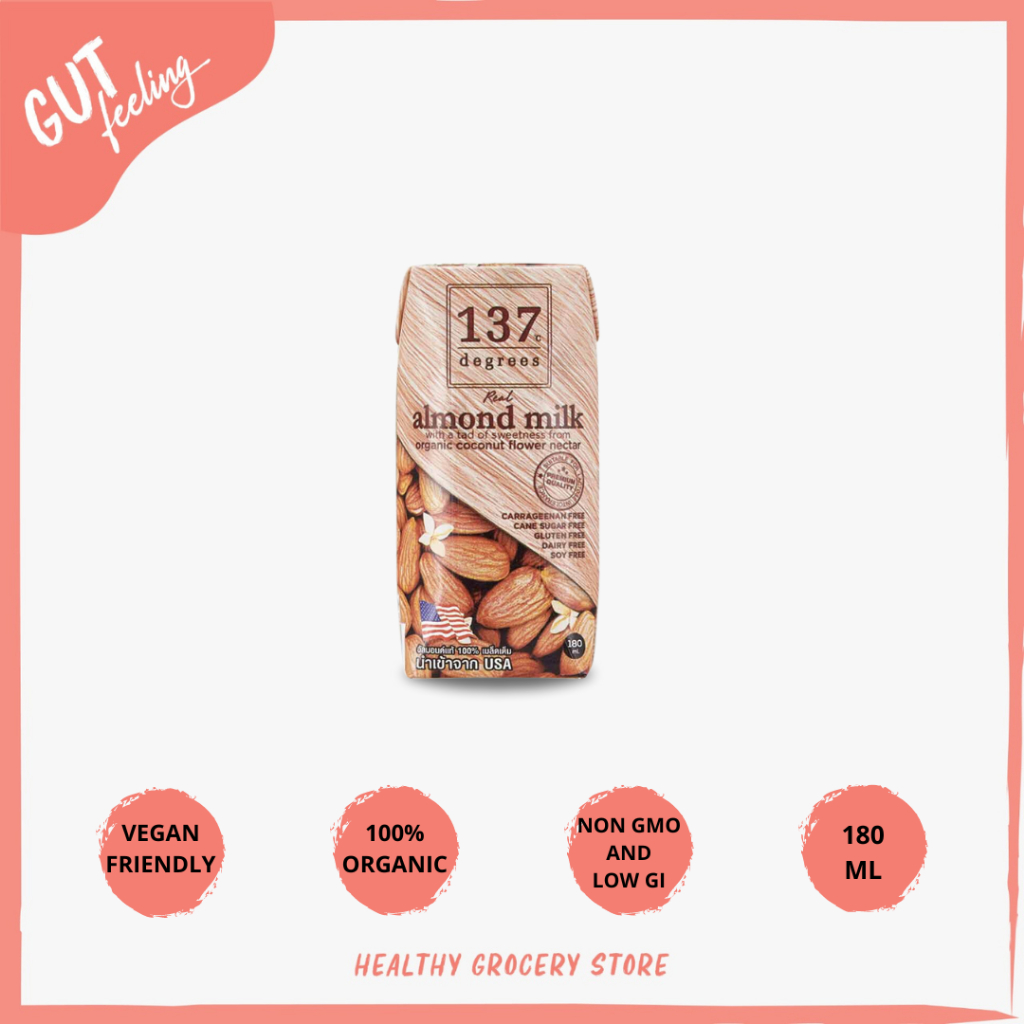 

137 Degrees - Almond Milk Original 180 ml | Susu Almond