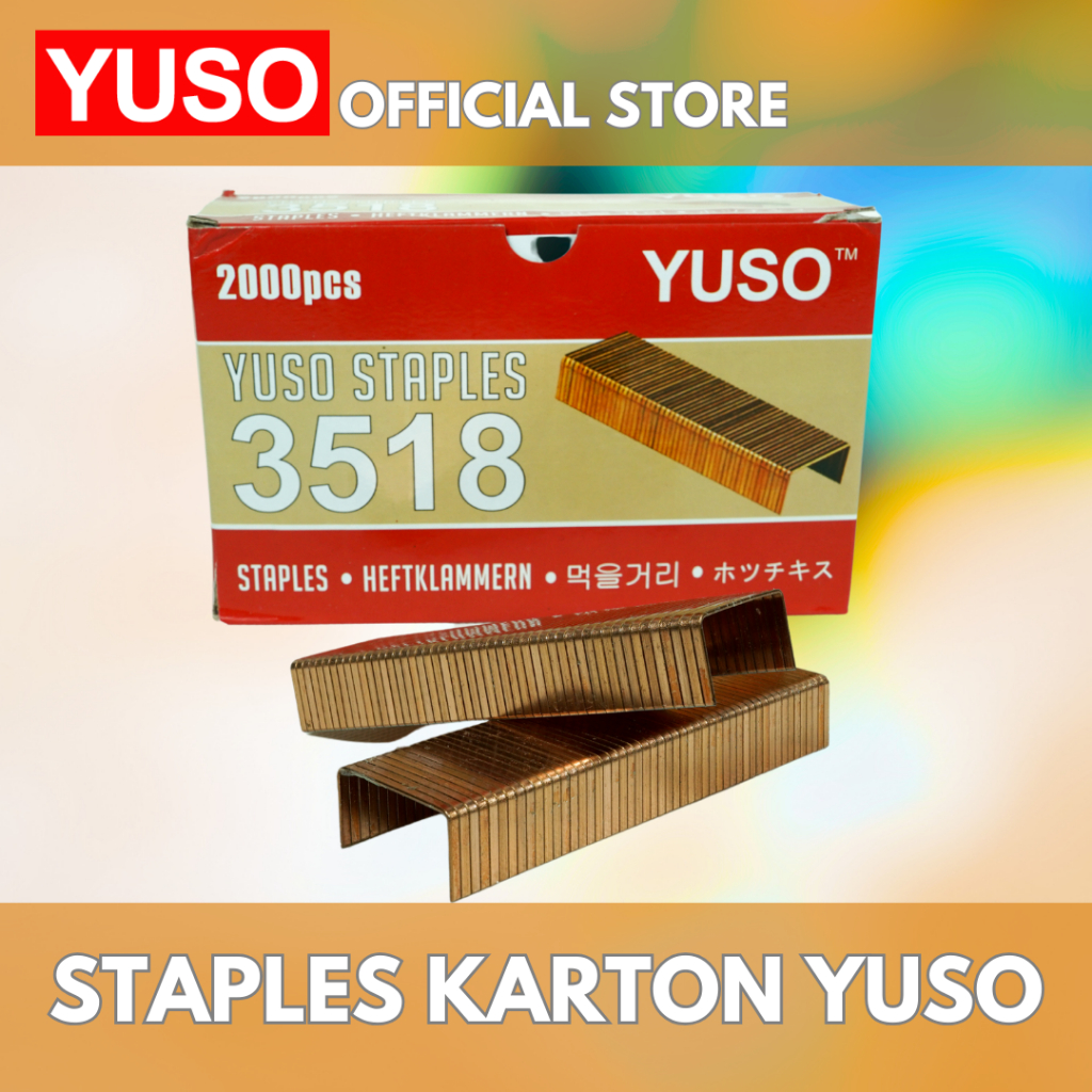 

Isi Staples Kardus / Karton 3518 YUSO