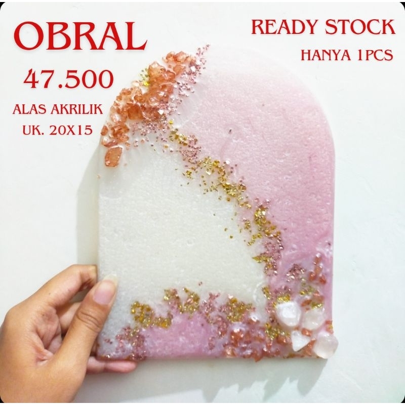 Arch Resin Kubah oval tetes air bulat kotak custom Aksesoris Mahar dekorasi mahar resin akrilik