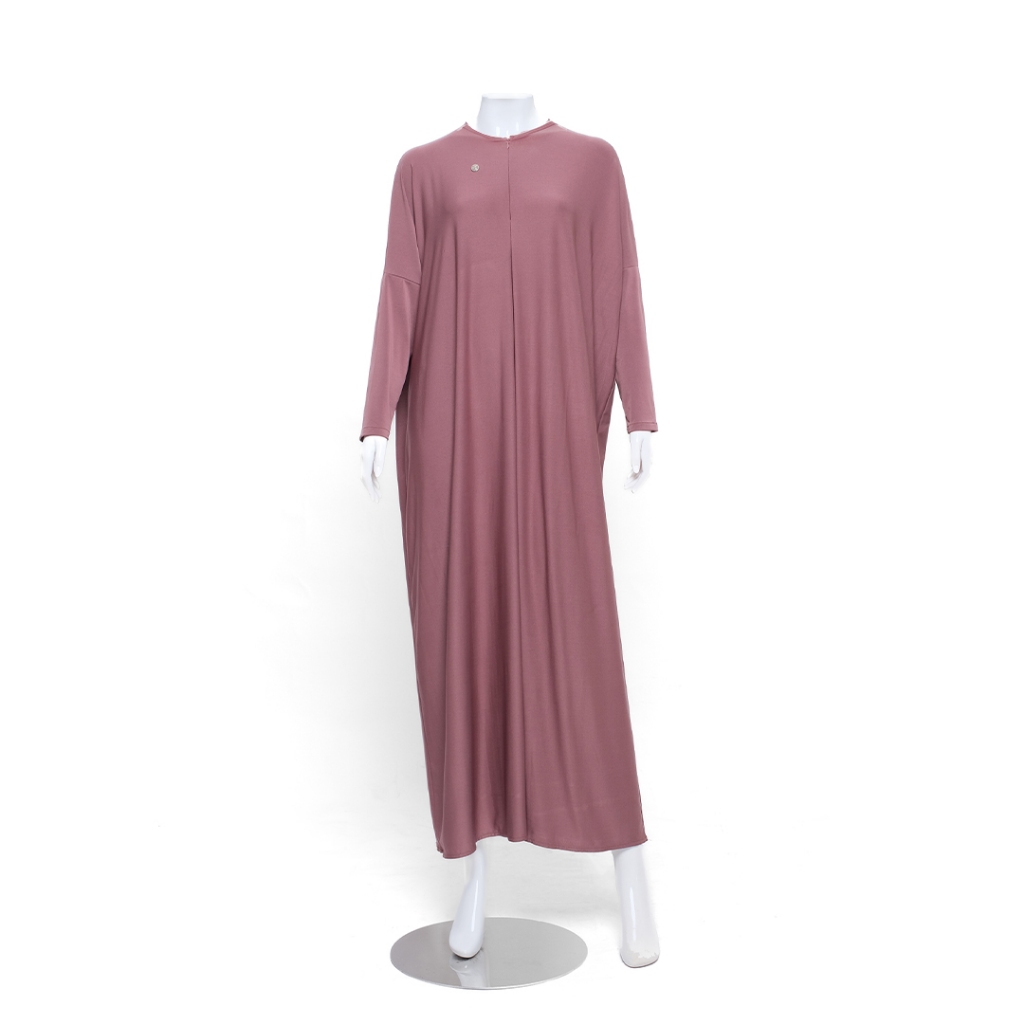 RnW | Neeya Abaya Dress - Gamis Abaya Syari Busui Friendly-Rose Taupe