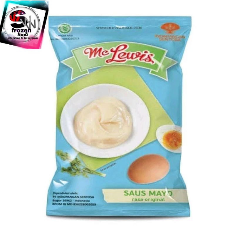 

mc lewis sauce mayonaise original 500gr dan 1kg