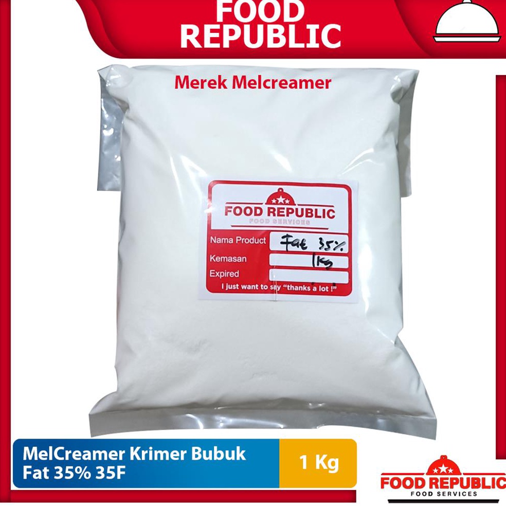 

ART E22R KRIMER BUBUK CREAMER POWDER 1 KG FAT 35 NON DAIRY HALAL