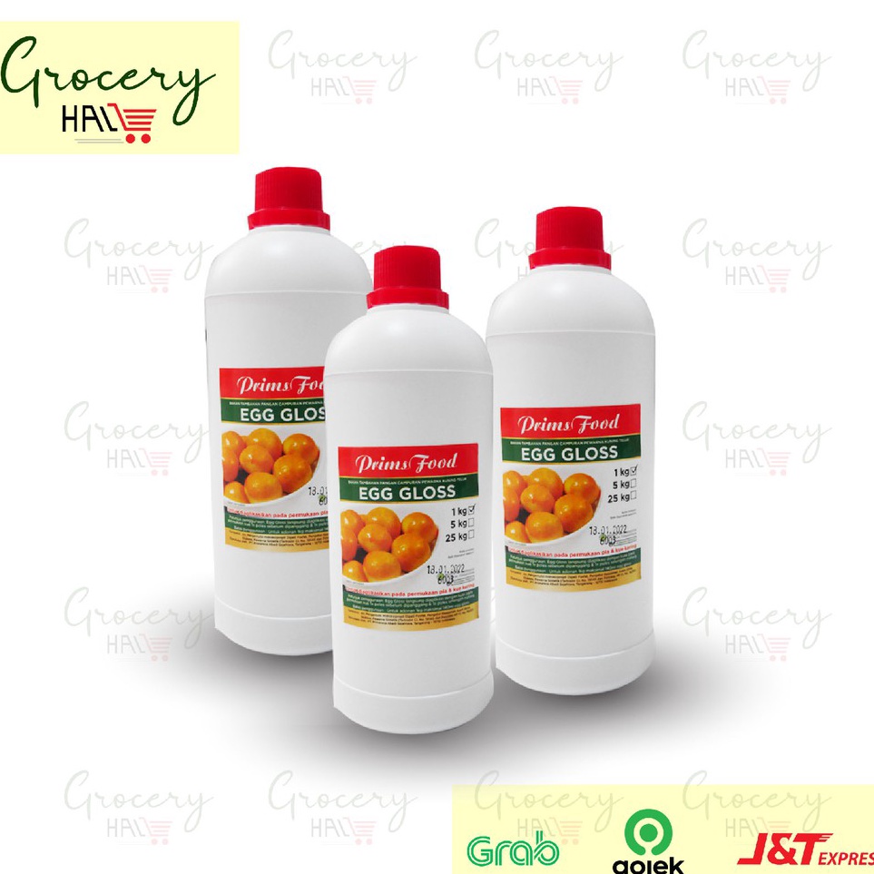 

ART B6G EGG GLOSS 1KG KUNING TELUR SIAP PAKAI PENGILAP KUE PENGGANTI KUNING TELUR