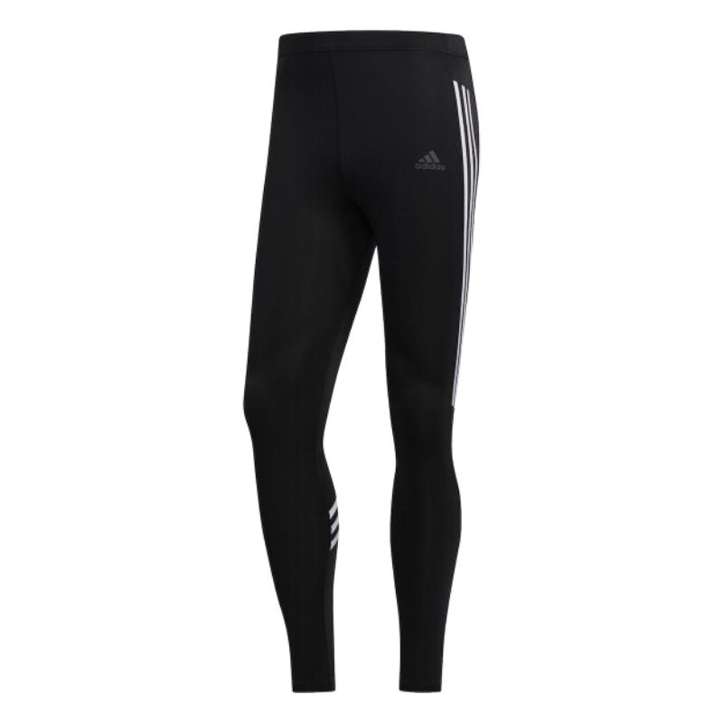 Celana Lari Running Adidas Own The Run 3-Stripes Long Tights Men Pria Original