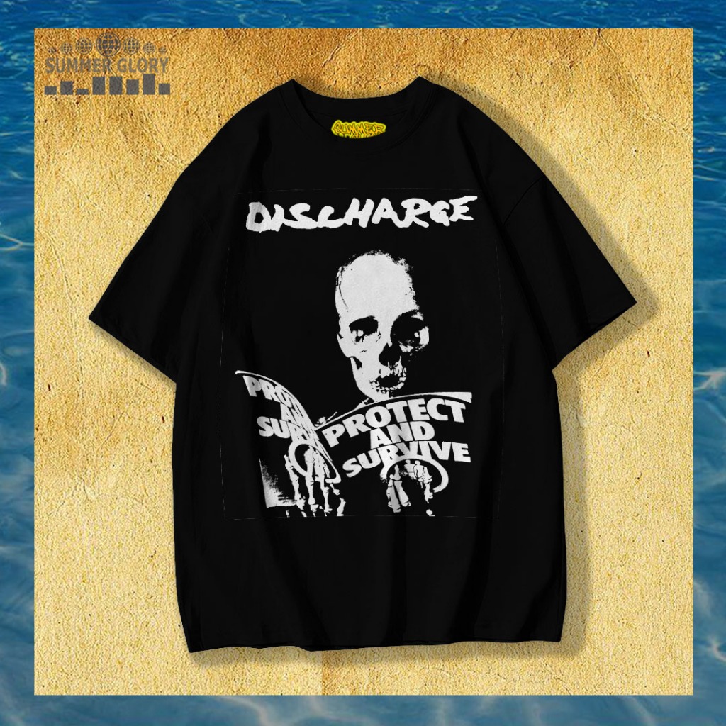 DISCHARGE T-SHIRT / KAOS BAND DISCHARGE