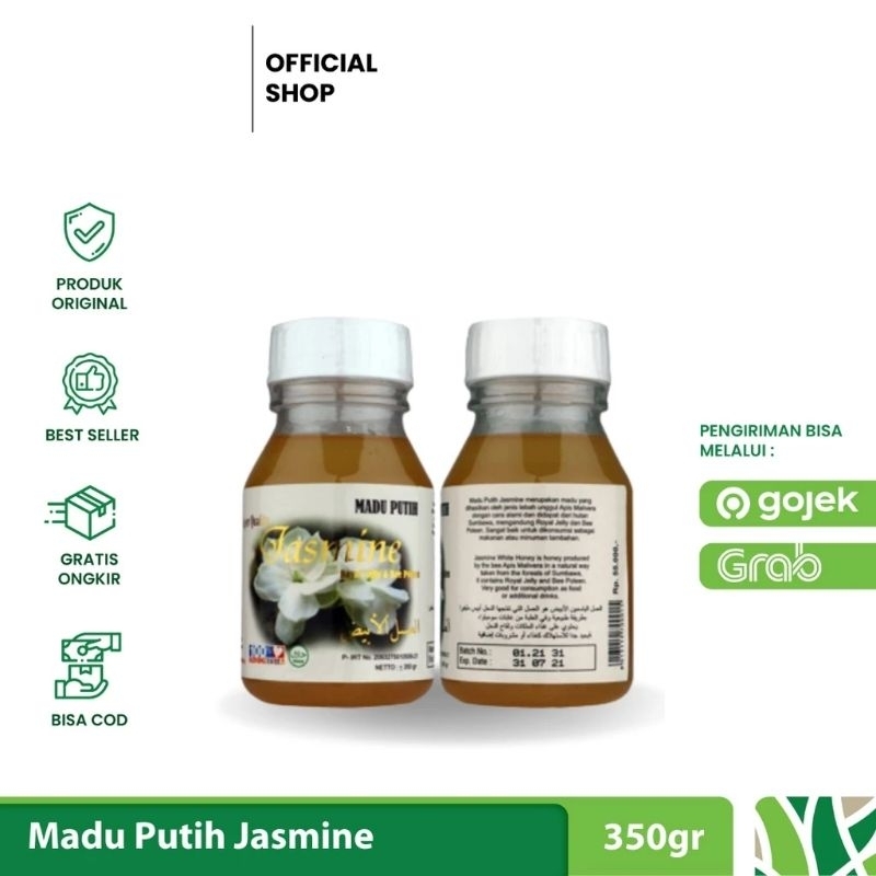 Madu Putih Jasmine - madu herbal - madu Kalimantan - 100% ORIGINAL