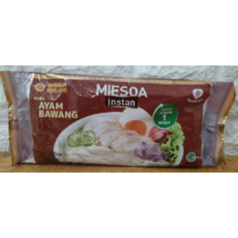 

Miesoa kuah + instan + bumbu rasa ayam bawang 65gr