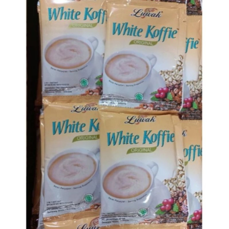 

kopi luwak white koffie 1 renteng (isi 10)