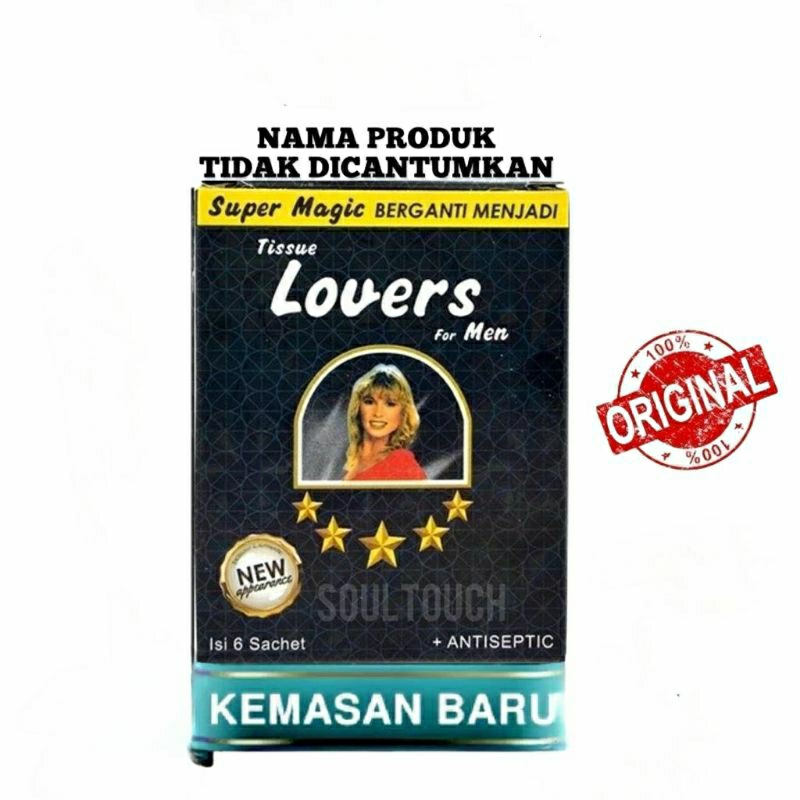 Tissue/ tisu super Lovers Magic Man 1 Box