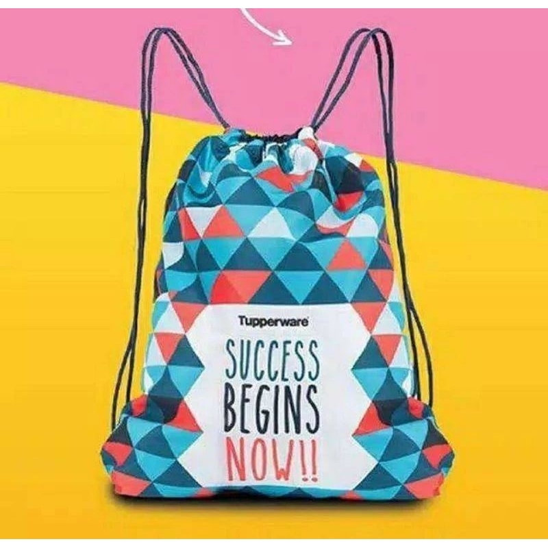 original tas ransel serut parasut Tupperware