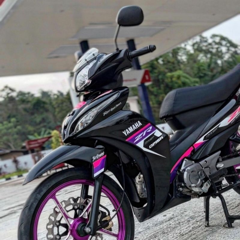 Striping Stiker Sticer Dekal Decal Emblem Printing Aksesoris Motor Yamaha Jupiter  Z1 Robot ZBurhan 