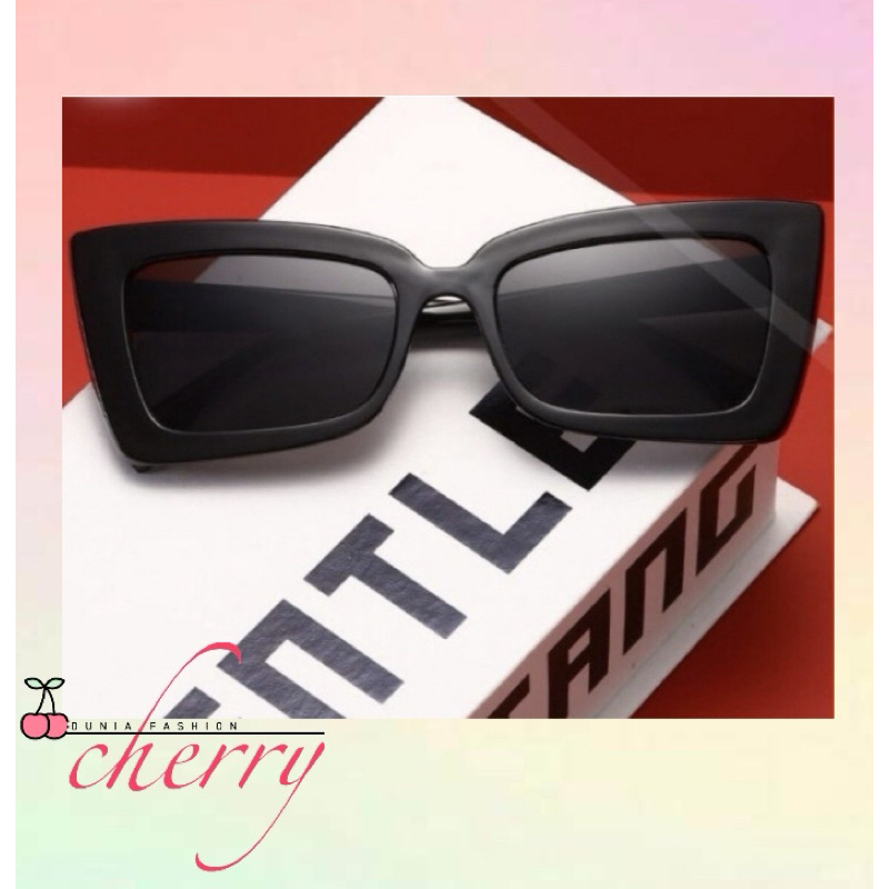 SUNGLASSES KOREA KACAMATA FRAME KOTAK TEBAL