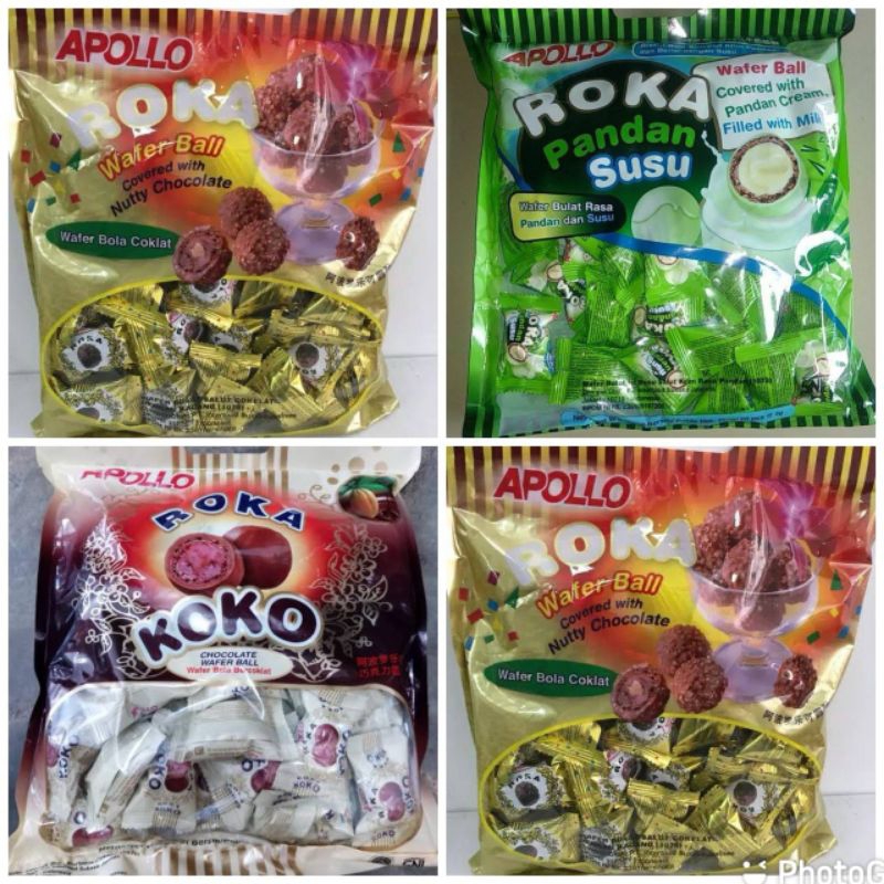 

PROMO WAFER BALL ROKA APOLLO MALAYSIA ISI 50 MURAH