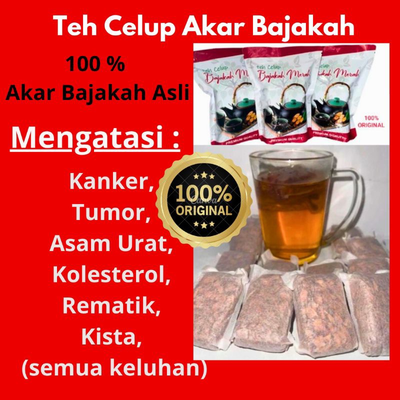 

Teh Akar Bajakah Celup Asli 100% Kalimantan