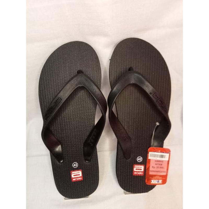 sandal ando pria dewasa sandal ando jepit sandal ando original warna hitam