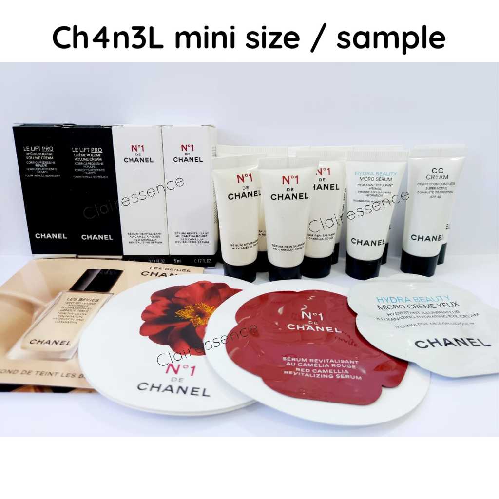 Ch4n3L Le Lift Pro Volume Cream 5ml No 1 Red Camellia Revitalizing Serum Cream Eye Cream Hydra Beaut