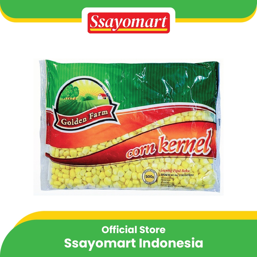 

Golden Farm Corn Kernel 500g Jagung Pipil Beku Jagung Frozen